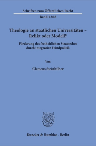 Theologie an staatlichen Universitäten – Relikt oder Modell?