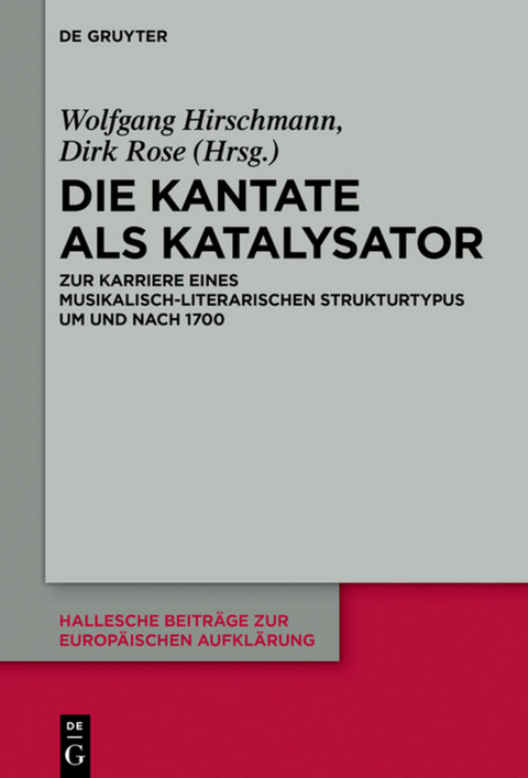 Die Kantate als Katalysator - 