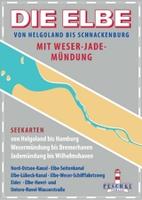 DIE ELBE mit Weser- und Jademündung - 
