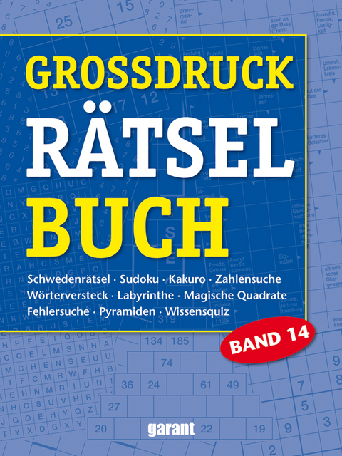 Grossdruck R&auml;tselbuch Band 14