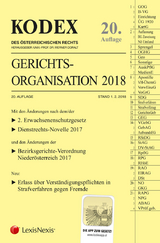KODEX Gerichtsorganisation 2018