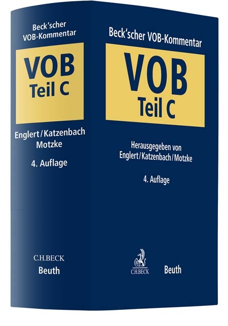 Beck'scher VOB-Kommentar: VOB Teil C - 