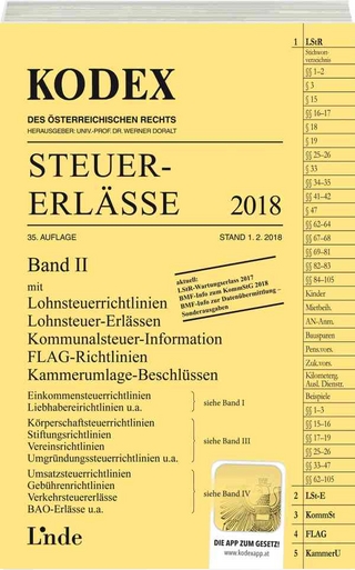 KODEX Steuer-Erlässe 2018, Band II