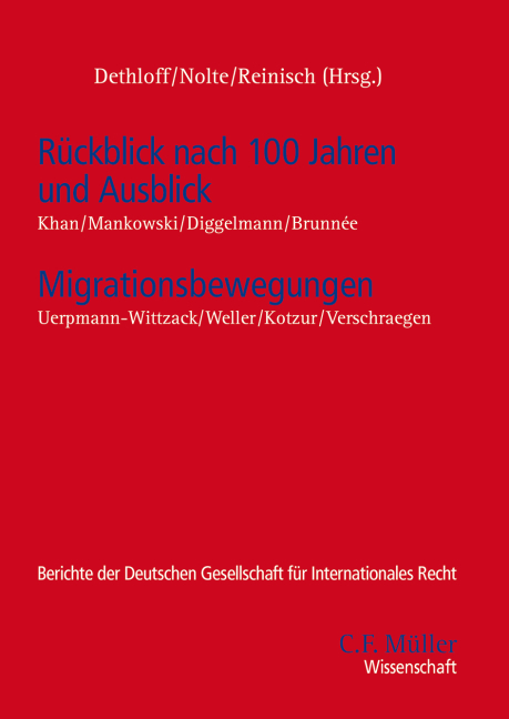 R&uuml;ckblick nach 100 Jahren und Ausblick - Migrationsbewegungen - 