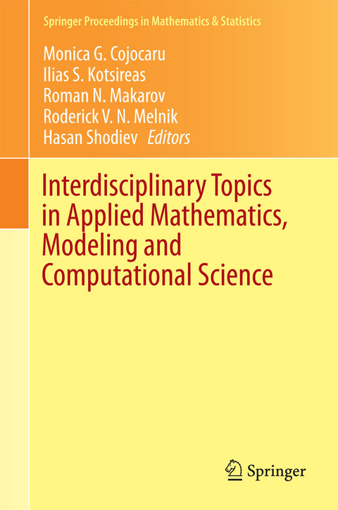 Interdisciplinary Topics in Applied Mathematics, Modeling and Computational Science - 