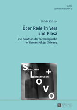 Ueber Rede in Vers und Prosa - Ulrich Steltner