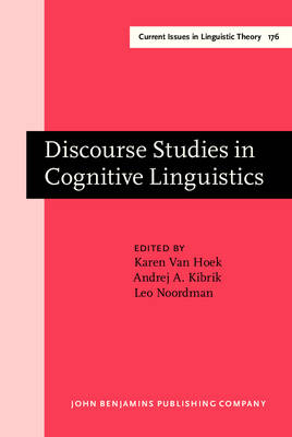 Discourse Studies in Cognitive Linguistics - 