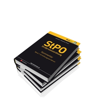 StPO Strafprozessordnung - Kommentar / PAKET StPO Strafprozessordnung - Kommentar Band 1 + 2