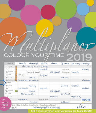 Multiplaner - Colour your time 240219 2019