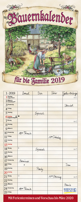 Bauernkalender Familienplaner 238819 2019