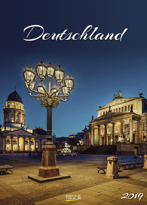 Gro&szlig;er Deutschlandkalender 217319 2019