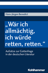"W&auml;r ich allm&auml;chtig, ich w&uuml;rde retten, retten." - Hans-J&uuml;rgen Benedict