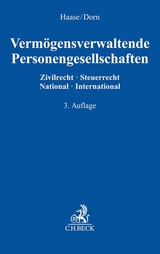 Verm&ouml;gensverwaltende Personengesellschaften - 