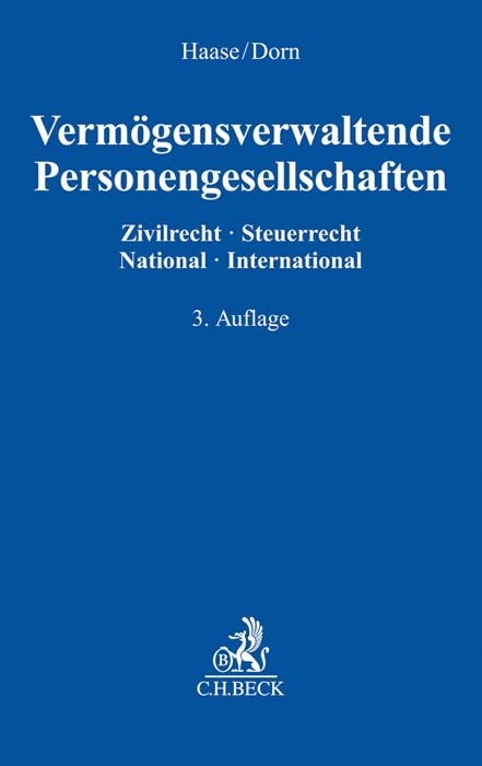 Verm&ouml;gensverwaltende Personengesellschaften - 