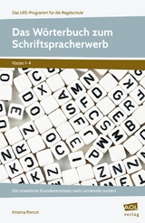 Das Wörterbuch zum Schriftspracherwerb - Kristina Poncin