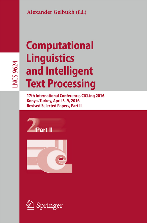Computational Linguistics and Intelligent Text Processing - 