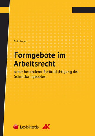Formgebote im Arbeitsrecht