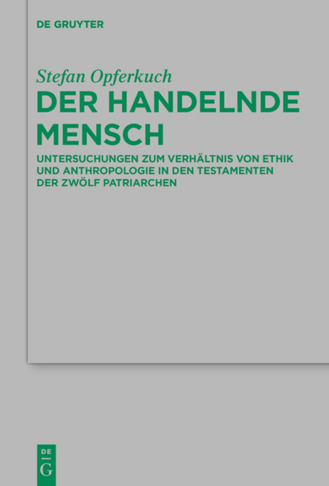 Der handelnde Mensch - Stefan Opferkuch