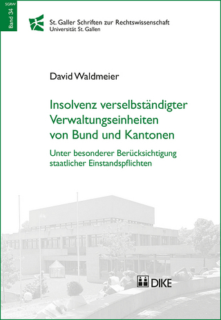 Insolvenz verselbständigter Verwaltungseinheiten von Bund und Kantonen