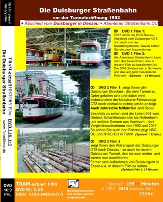 Die Duisburger Straßenbahn (vor der Tunneleröffnung)