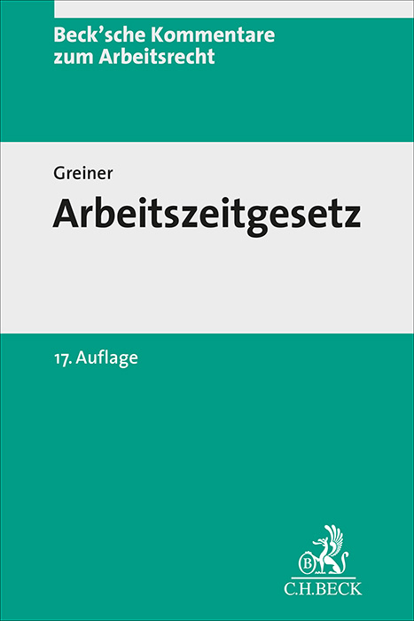 Arbeitszeitgesetz. ArbZG - 