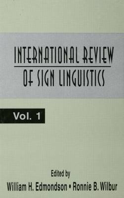 International Review of Sign Linguistics - 