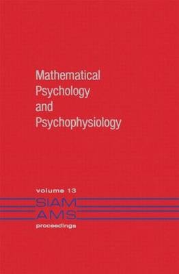 Mathematical Psychology and Psychophysiology - 