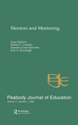 Mentors and Mentoring - 