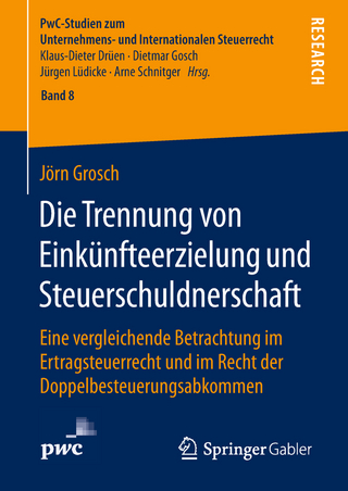 Die Trennung von Einkünfteerzielung und Steuerschuldnerschaft