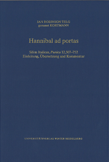 Hannibal ad portas - Jan Robinson Telg genannt Kortmann