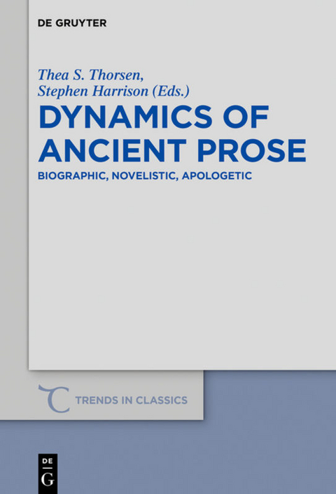 Dynamics of Ancient Prose - 