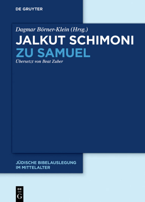 Jalkut Schimoni / Jalkut Schimoni zu Samuel - 