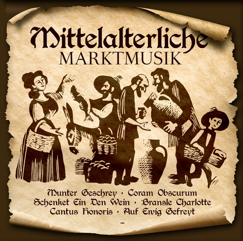 Mittelalterliche Marktmusik, 2 Audio-CDs -  Various