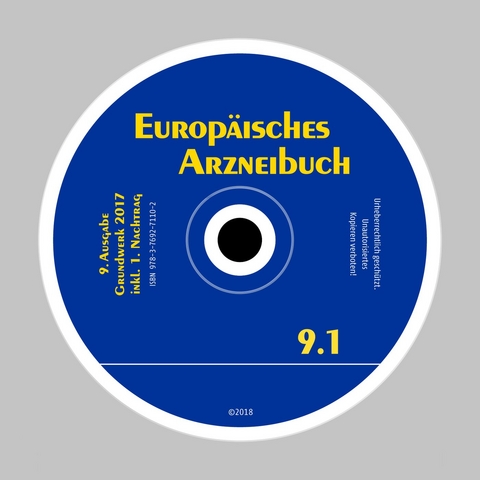 Europ&auml;isches Arzneibuch Digital, 9. Ausgabe, 1. Nachtrag