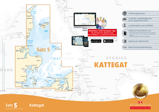 Sportbootkarten Satz 5: Kattegat (Ausgabe 2018)