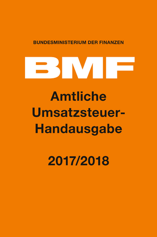 Amtliche Umsatzsteuer-Handausgabe 2017/2018