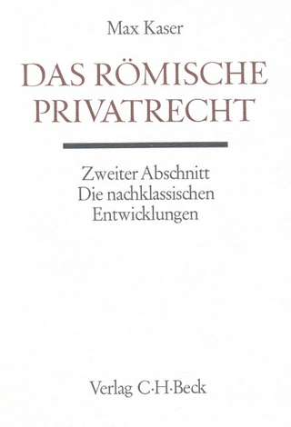 Das römische Privatrecht