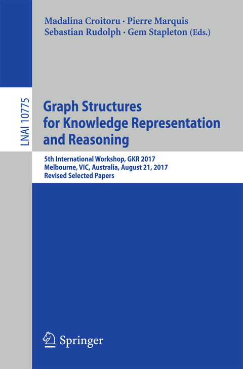 Graph Structures for Knowledge Representation and Reasoning - 