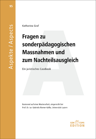 Fragen zu sonderpädagogischen Massnahmen und zum Nachteilsausgleich