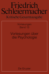 Vorlesungen über die Psychologie - 