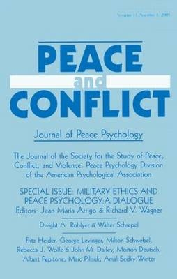 Military Ethics and Peace Psychology - 