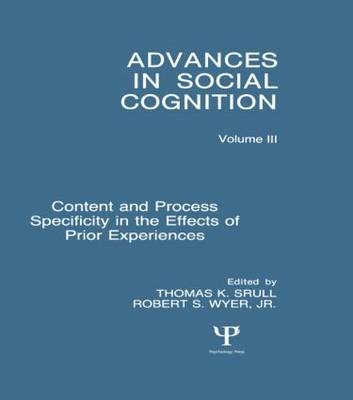 Content and Process Specificity in the Effects of Prior Experiences - 