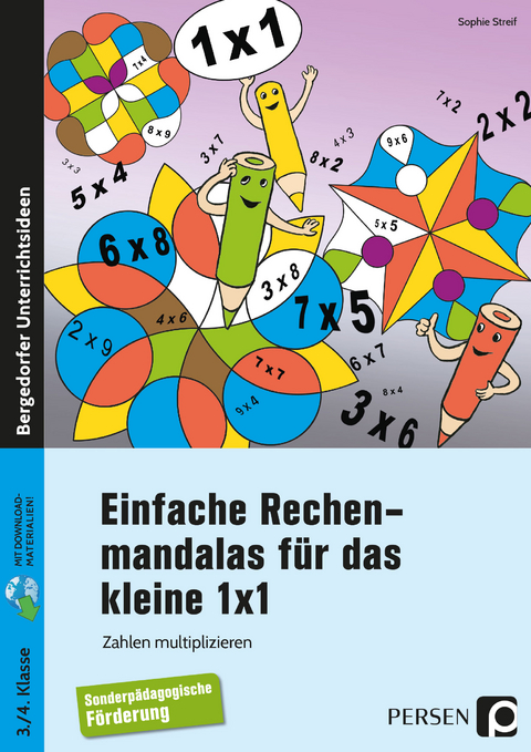 Einfache Rechenmandalas f&uuml;r das kleine 1x1 - Sophie Streif