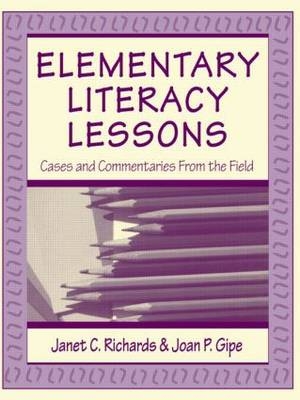Elementary Literacy Lessons -  Janet C. Richards
