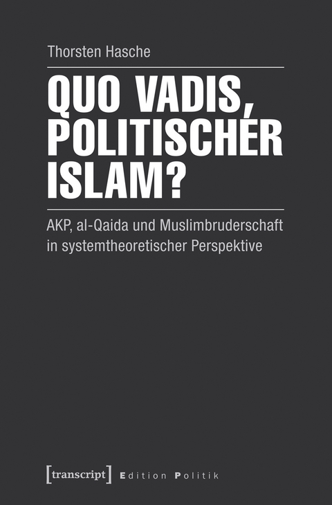 Quo vadis, politischer Islam? -  Thorsten Hasche