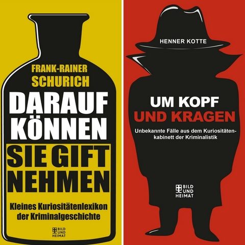 Krimi-Kuriosit&auml;ten Sparpaket - Frank-Rainer Schurich, Henner Kotte