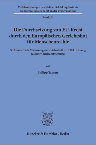 Die Durchsetzung von EU-Recht durch den Europäischen Gerichtshof für Menschenrechte.