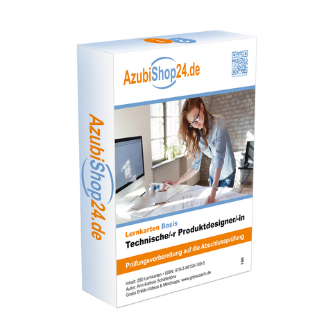 Lernkarten Technischer Produktdesigner Pr&uuml;fung Pr&uuml;fungsvorbereitung