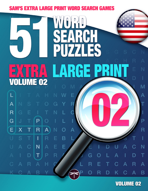 Sam's Extra Large Print Word Search Games, 51 Word Search Puzzles, Volume 2 - Sam Mark