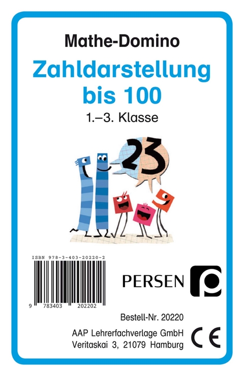 Mathe-Domino: Zahldarstellung bis 100 - Klara Kirschbaum, Luise Welfenstein